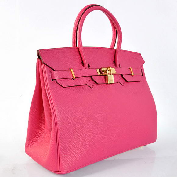 Hermes Birkin 35CM Tote Bags Togo Leather Peach Golden Hermes Birkin 35CM Tote Bags Togo Leather Peach Golden