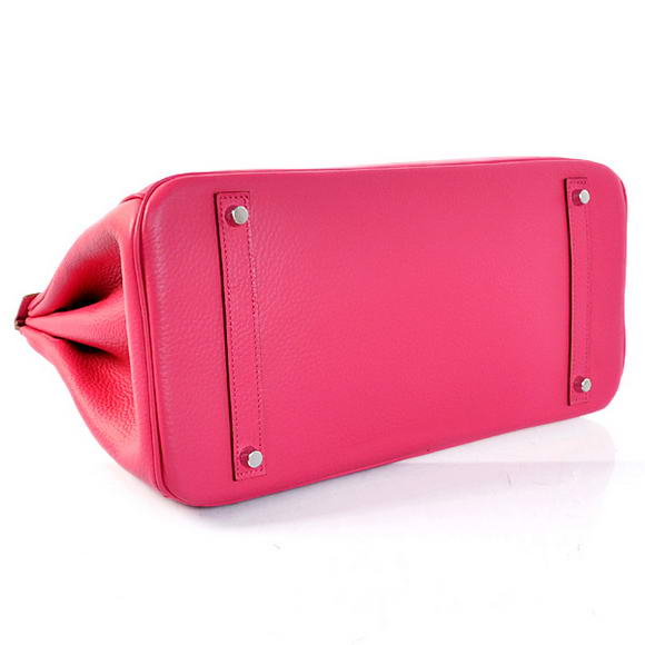 Hermes Birkin 35CM Tote Bags Togo Leather Peach Silver Hermes Birkin 35CM Tote Bags Togo Leather Peach Silver