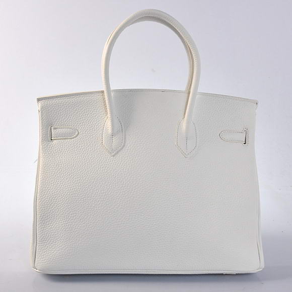 Hermes Birkin 35CM Tote Bags Togo Leather White Golden Hermes Birkin 35CM Tote Bags Togo Leather White Golden