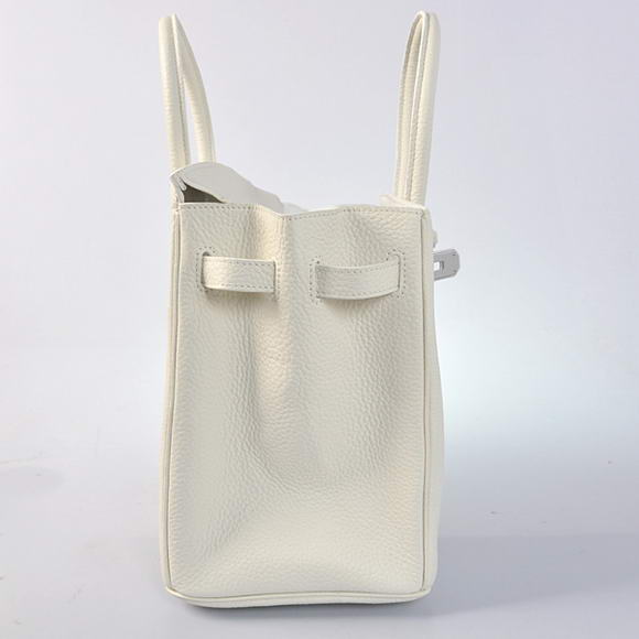 Hermes Birkin 35CM Tote Bags Togo Leather White Silver Hermes Birkin 35CM Tote Bags Togo Leather White Silver