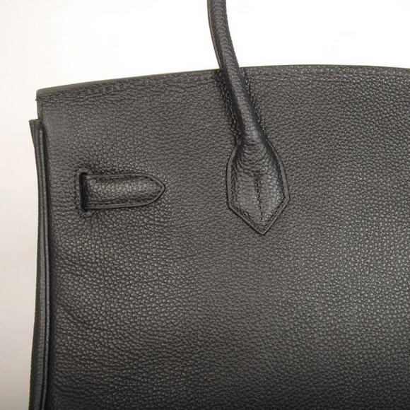 Hermes Birkin 35CM Tote Bags Smooth Togo Leather Black Golden Hermes Birkin 35CM Tote Bags Smooth Togo Leather Black Golden