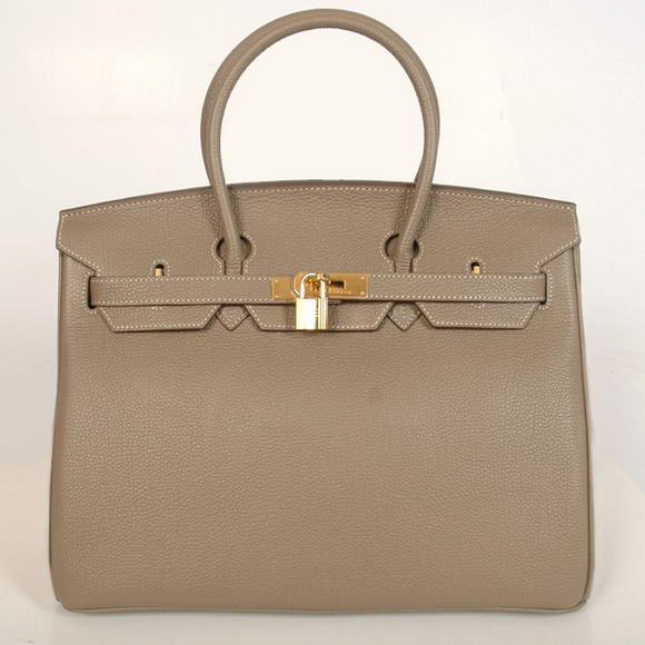 Hermes Birkin 35CM Tote Bags Smooth Togo Leather Dark Grey Golden Hermes Birkin 35CM Tote Bags Smooth Togo Leather Dark Grey Golden