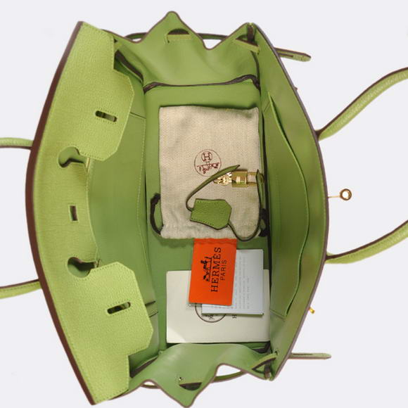 Hermes Birkin 35CM Tote Bags Smooth Togo Leather Green Golden Hermes Birkin 35CM Tote Bags Smooth Togo Leather Green Golden