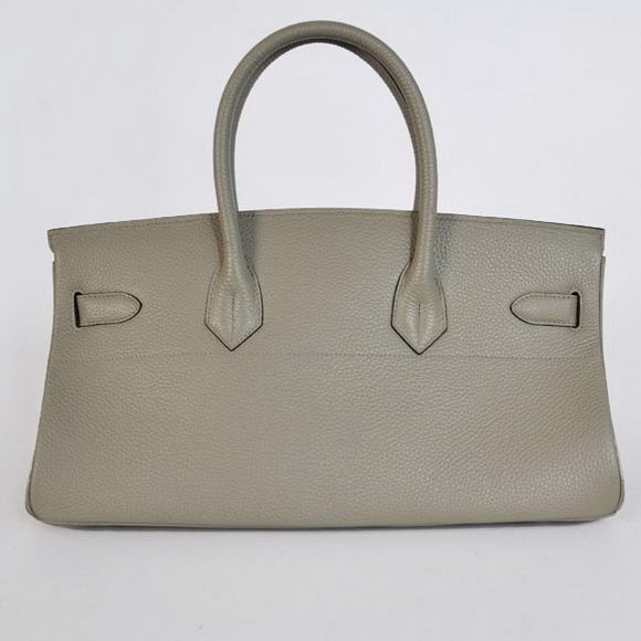 Hermes Birkin 42cm JPG Birkin Togo Leather Grey Bag Silver Hardware Hermes Birkin 42cm JPG Birkin Togo Leather Grey Bag Silver Hardware