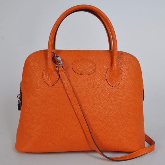 Hermes Bolide 37CM Tote Bags Clemence H1037 Orange Hermes Bolide 37CM Tote Bags Clemence H1037 Orange