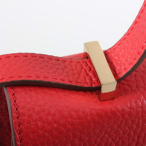 Hermes Constance Bag Togo Leather 1622S Red Golden Hermes Constance Bag Togo Leather 1622S Red Golden