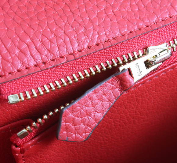 Hermes Constance Bag Togo Leather 1622S Red Golden Hermes Constance Bag Togo Leather 1622S Red Golden