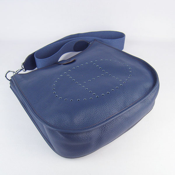 Hermes Evelyne Messenger Bag 6309 Dark Blue Hermes Evelyne Messenger Bag 6309 Dark Blue