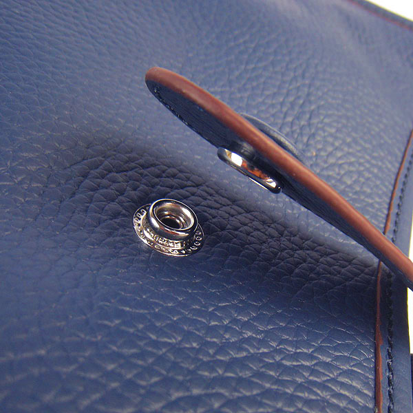 Hermes Evelyne Messenger Bag 6309 Dark Blue Hermes Evelyne Messenger Bag 6309 Dark Blue