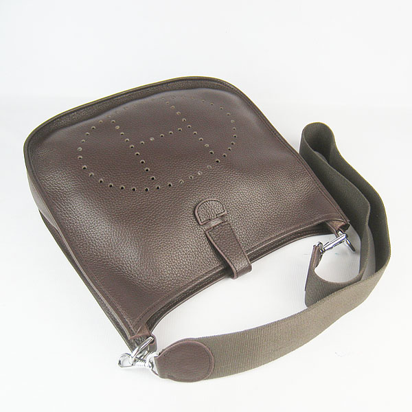 Hermes Evelyne Messenger Bag 6309 Dark Coffee Hermes Evelyne Messenger Bag 6309 Dark Coffee