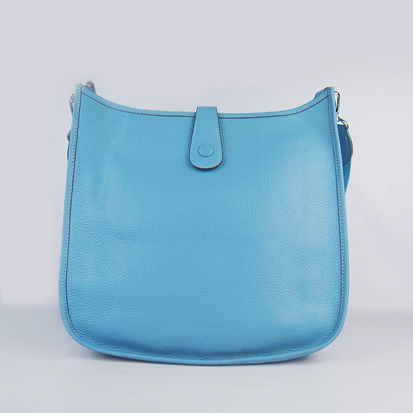 Hermes Evelyne Messenger Bag 6309 Light Blue Hermes Evelyne Messenger Bag 6309 Light Blue