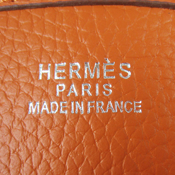 Hermes Cowhide Evelyne Messenger Bag 6309 Orange Hermes Cowhide Evelyne Messenger Bag 6309 Orange