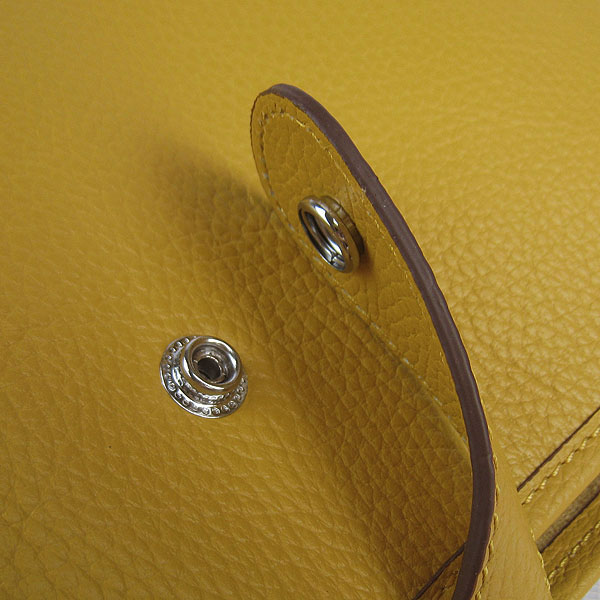 Hermes Cowhide Evelyne Messenger Bag 6309 Yellow Hermes Cowhide Evelyne Messenger Bag 6309 Yellow