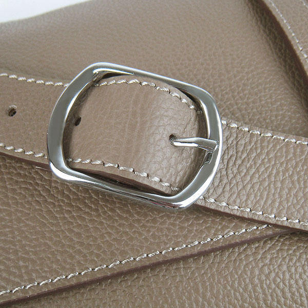 Hermes Jypsiere Togo Leather Messenger Bag H2810 Khaki Hermes Jypsiere Togo Leather Messenger Bag H2810 Khaki