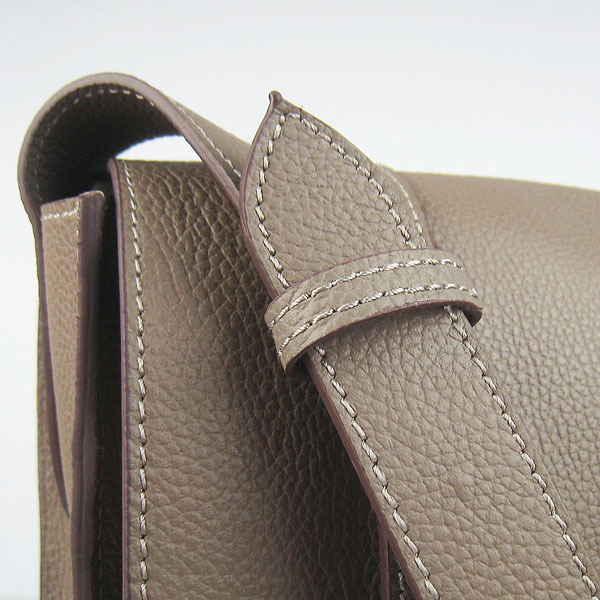 Hermes Jypsiere Togo Leather Messenger Bag H2810 Khaki Hermes Jypsiere Togo Leather Messenger Bag H2810 Khaki
