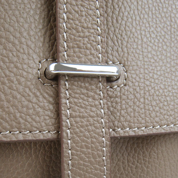 Hermes Jypsiere Togo Leather Messenger Bag H2810 Khaki Hermes Jypsiere Togo Leather Messenger Bag H2810 Khaki