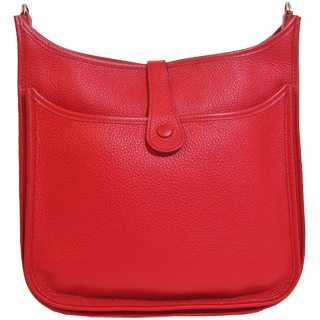 Hermes Evelyn II GM Clemens Rujuvifu silver hardware Hermes Evelyn II GM Clemens Rujuvifu silver hardware