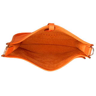 Hermes Evelyn III PM Silver hardware Orange Clemens Hermes Evelyn III PM Silver hardware Orange Clemens