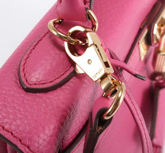 Hermes Kelly 32cm Togo Leather Handbags 6018 Roseo Golden Hermes Kelly 32cm Togo Leather Handbags 6018 Roseo Golden