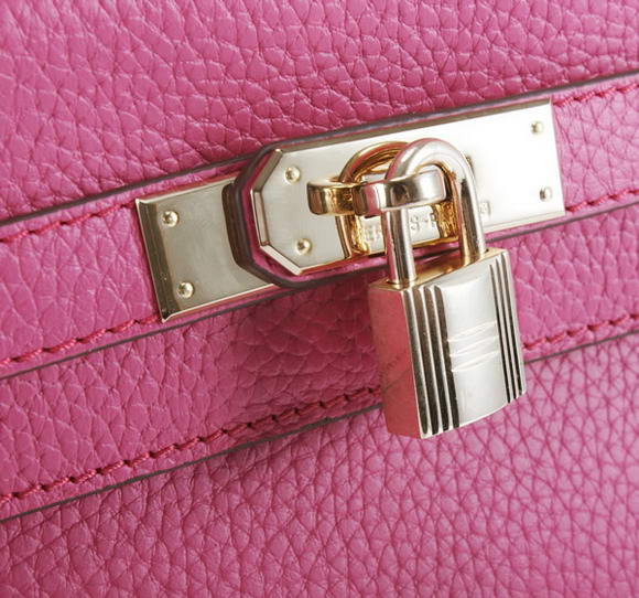 Hermes Kelly 32cm Togo Leather Handbags 6018 Roseo Golden Hermes Kelly 32cm Togo Leather Handbags 6018 Roseo Golden