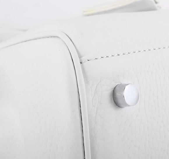 Hermes Kelly 32cm Togo Leather Handbags 6018 White Silver Hermes Kelly 32cm Togo Leather Handbags 6018 White Silver