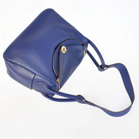 Hermes Lindy 30CM Havanne Handbags 1057 Dark Blue Leather Golden Hardware Hermes Lindy 30CM Havanne Handbags 1057 Dark Blue Leather Golden Hardware