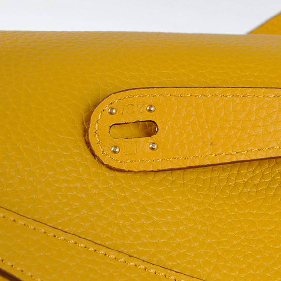 Hermes Lindy 30CM Havanne Handbags 1057 Yellow Leather Golden Hardware Hermes Lindy 30CM Havanne Handbags 1057 Yellow Leather Golden Hardware
