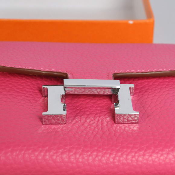 Hermes Constance Wallets Togo Leather A608 Peach Hermes Constance Wallets Togo Leather A608 Peach