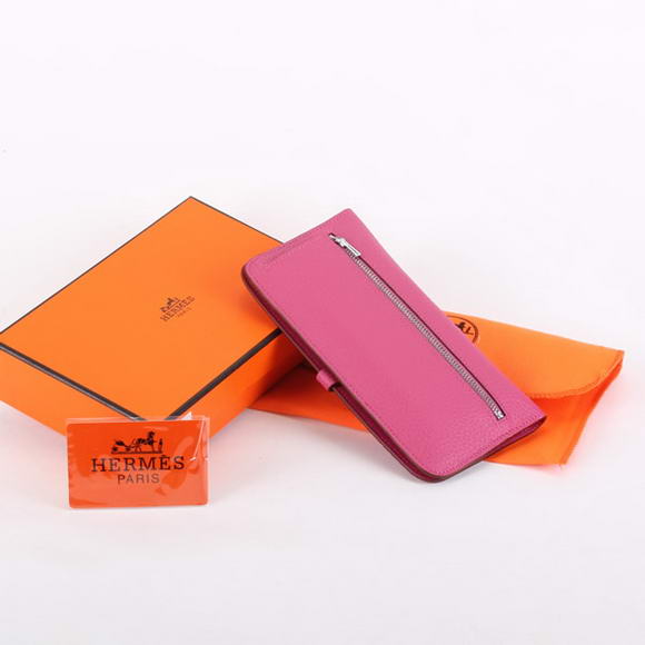 Hermes Dogon Togo Leather Wallet Travel Case A808 Roseo Hermes Dogon Togo Leather Wallet Travel Case A808 Roseo