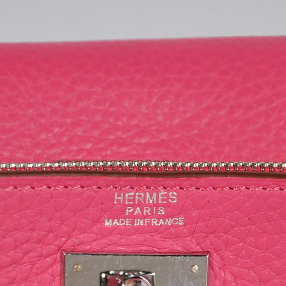 Hermes Kelly Wallet Togo Leather Bi-Fold Purse A708 Peach Hermes Kelly Wallet Togo Leather Bi-Fold Purse A708 Peach
