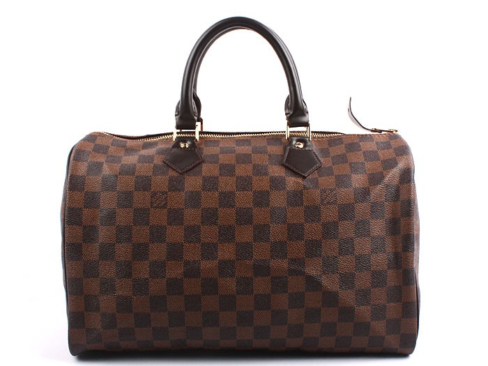 Louis Vuitton Damier Ebene Canvas Speedy 25 N41532 Louis Vuitton Damier Ebene Canvas Speedy 25 N41532