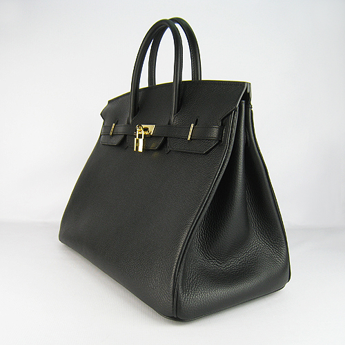 Hermes Birkin 40CM Togo Bag Black 6099 Gold Hermes Birkin 40CM Togo Bag Black 6099 Gold