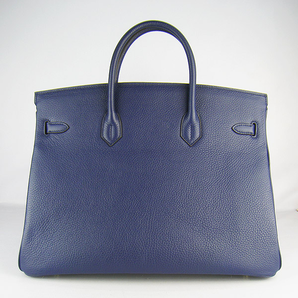 Hermes Birkin 40CM Togo Bag Dark Blue 6099 Gold Hermes Birkin 40CM Togo Bag Dark Blue 6099 Gold
