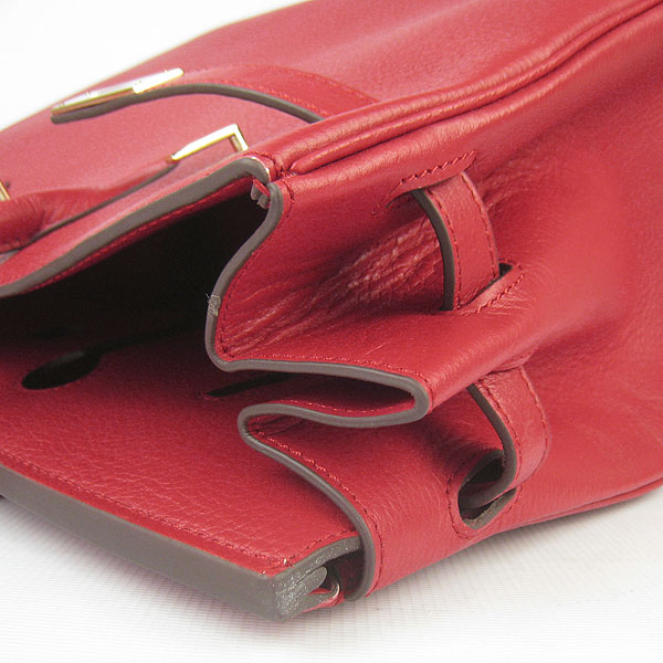 Hermes Birkin 40CM Togo Bag Red 6099 Gold Hermes Birkin 40CM Togo Bag Red 6099 Gold