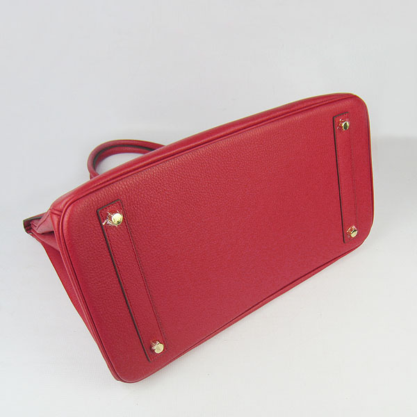 Hermes Birkin 40CM Togo Bag Red 6099 Gold Hermes Birkin 40CM Togo Bag Red 6099 Gold