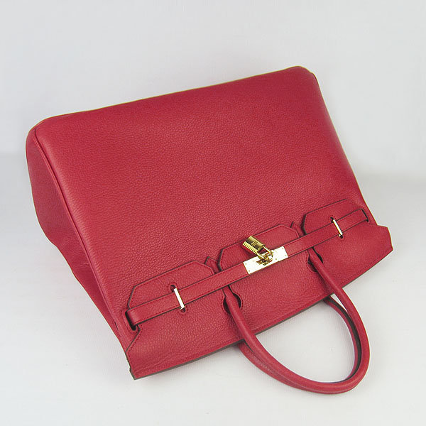 Hermes Birkin 40CM Togo Bag Red 6099 Gold Hermes Birkin 40CM Togo Bag Red 6099 Gold