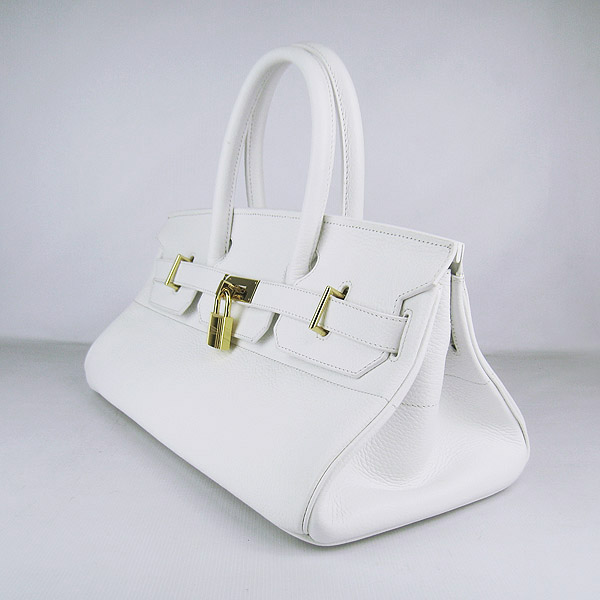 Hermes Birkin 6109 Togo Leather Bag White 42cm Gold Hermes Birkin 6109 Togo Leather Bag White 42cm Gold