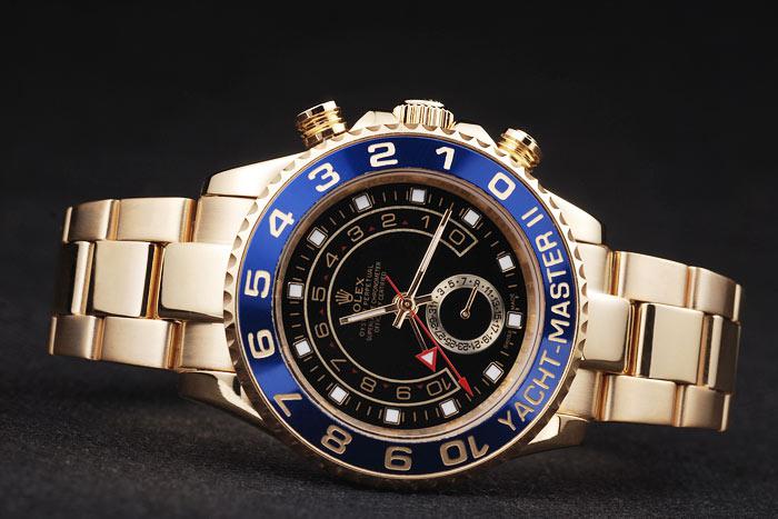 Rolex Yacht-Master II Blue Bezel&Black Surface Watch-RY3338 Rolex Yacht-Master II Blue Bezel&Black Surface Watch-RY3338