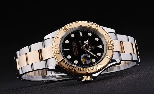 Rolex Yacht-Master II Golden Bezel&Black Surface Watch-RY3903 Rolex Yacht-Master II Golden Bezel&Black Surface Watch-RY3903