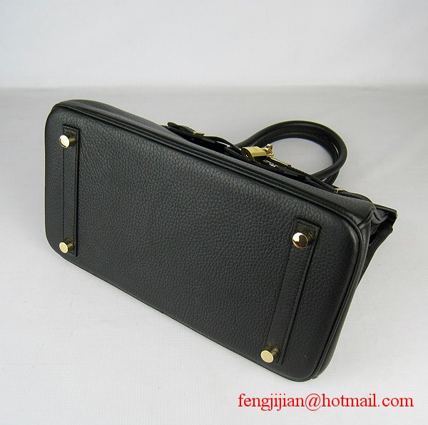 Hermes Birkin 30cm Togo Leather Bag Black 6088 Hermes Birkin 30cm Togo Leather Bag Black 6088