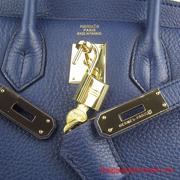 Hermes Birkin 30cm Togo Leather Bag Dark Blue 6088 Hermes Birkin 30cm Togo Leather Bag Dark Blue 6088