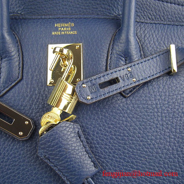 Hermes Birkin 30cm Togo Leather Bag Dark Blue 6088 Hermes Birkin 30cm Togo Leather Bag Dark Blue 6088