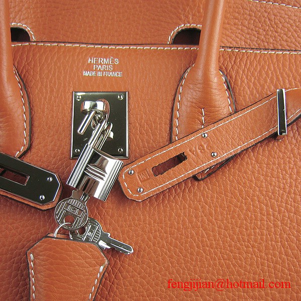 Hermes Birkin 30cm Togo Bag Light Orange 6088 Hermes Birkin 30cm Togo Bag Light Orange 6088