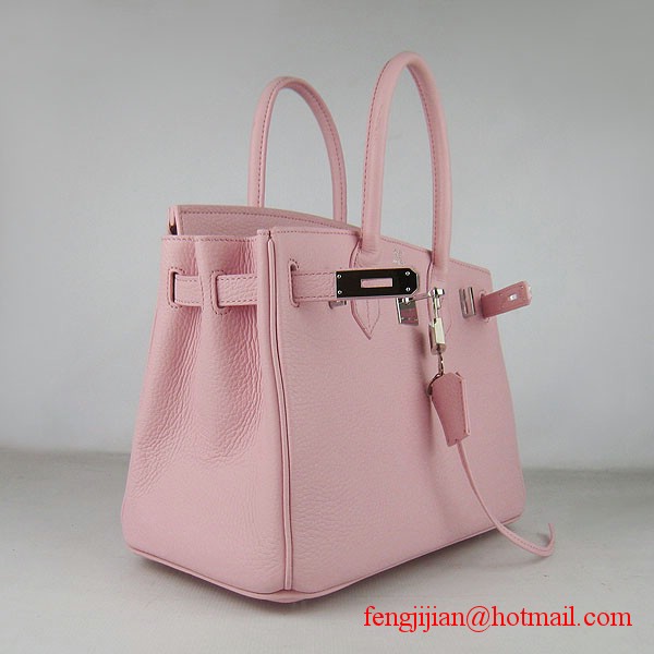 Hermes Birkin 30cm Togo Leather Bag Pink 6088 Hermes Birkin 30cm Togo Leather Bag Pink 6088