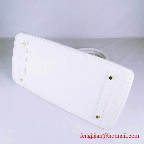 Hermes Birkin 42cm Togo Leather Bag 6109 White gold padlock Hermes Birkin 42cm Togo Leather Bag 6109 White gold padlock