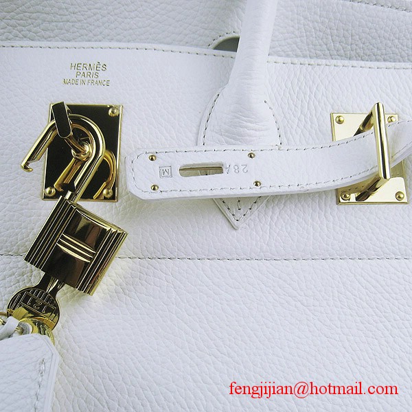 Hermes Birkin 42cm Togo Leather Bag 6109 White gold padlock Hermes Birkin 42cm Togo Leather Bag 6109 White gold padlock
