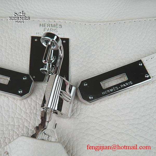 Hermes Kelly 32cm Togo Leather Bag Beige 6108 Silver Hardware Hermes Kelly 32cm Togo Leather Bag Beige 6108 Silver Hardware