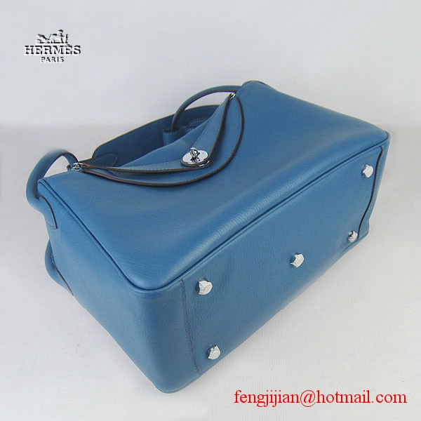 Hermes Lindy Women Shoulder Bag Blue 6208 Hermes Lindy Women Shoulder Bag Blue 6208