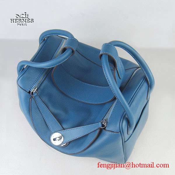 Hermes Lindy Women Shoulder Bag Blue 6208 Hermes Lindy Women Shoulder Bag Blue 6208