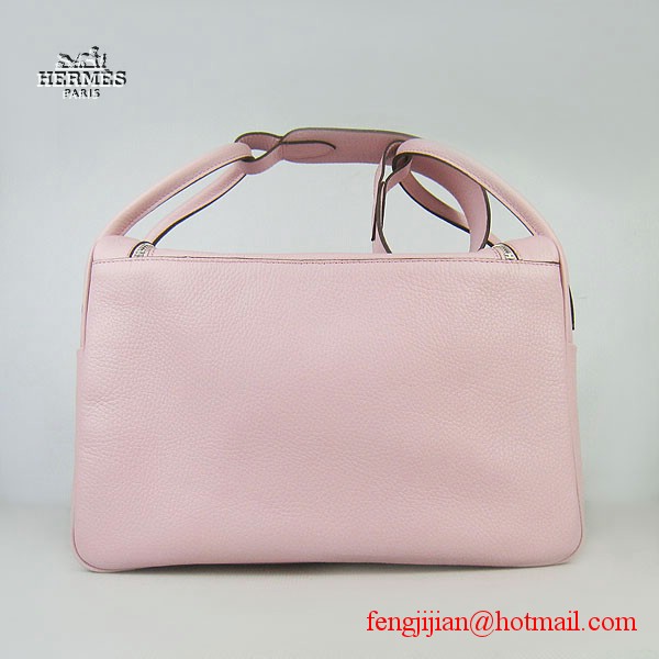 Hermes Lindy Women Shoulder Bag Pink 6208 Hermes Lindy Women Shoulder Bag Pink 6208